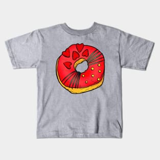 Heart Donut Kids T-Shirt